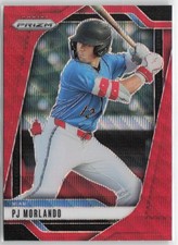 2025 Panini Prizm #173 PJ Morlando Ruby Wave Prizms