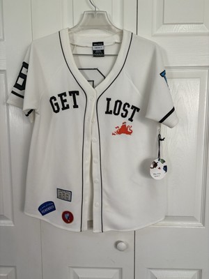 Forever 21 Women Large DISNEY PIXAR Get Lost Finding Nemo Baseball Jersey NWT