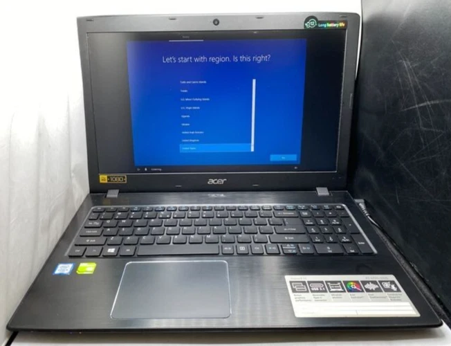 Acer Aspire E 15 15.6" Intel Core i5-7200U 2.50GHz 8GB RAM 256GB SSD Foto 2 de 4