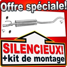 Échappement pour OPEL CORSA B 1.0 12V Hayon 11.1996-09.2000 échappement