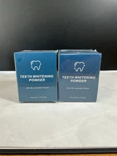 2pk of Oralhoe Teeth Whitening Powder Mint And Lavender 1.23 OZ Exp 02/2028