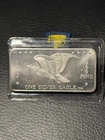 1972 1 Oz Silver Eagle Foster Art Bar