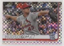 2019 Topps Chrome Mega Box X-Fractor Dakota Hudson #148 Rookie RC 08by