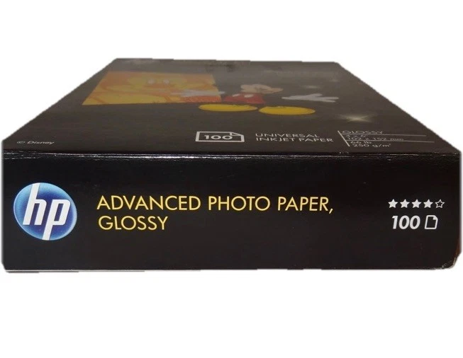 Unopened Disney HP Advanced 4 X 6 Glossy Photo Paper 100 Count  Q2238A  2010  - Image 3 of 3