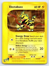 Electabuzz 76/165 Uncommon Expedition Base Set Pokemon Lightly Played on eBay