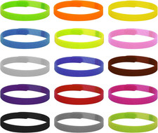 Luter 15 Colors 20X1Cm Puppy Collars, Soft Adjustable Whelping Collars