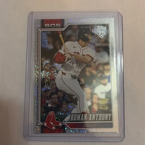2026 Topps Series 1 Roman Anthony Sand Glitter Foil RC #189 Rookie Cup