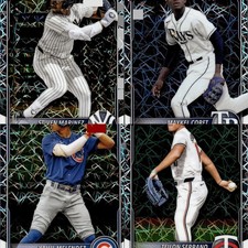 2025 Bowman Chrome Mega Box Laser Prospects BP153-BP252 U Pick Complete Your Set