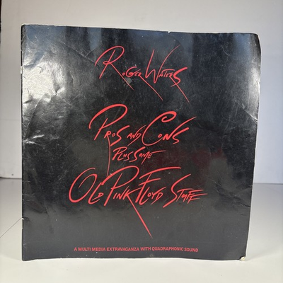 #ad Roger Waters 1985 Pros amp; Cons Plus Some Old Pink Floyd Stuff Tour Program $10.00