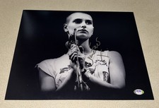Sinead O'Connor Signed 11x14 Photo Nothing Compares To You Singer PSA #4