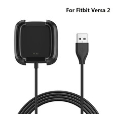 For-Fitbit Versa 2 USB Charger Charging Power Dock Cradle Smart Watch-USA