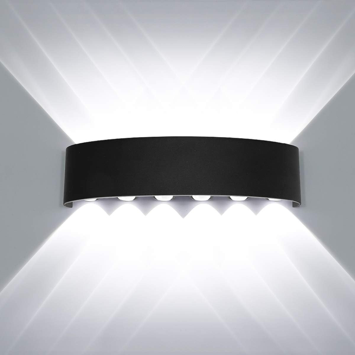 Applique LED Muro Esterno Impermeabile - Montaggio Rapido Alluminio