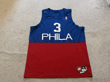 Allen Iverson 1966 Philadelphia 76ers Sixer Sewn Jersey XL Nike Retro Rewind VTG
