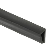 PATIKIL 3/16" Rubber Edge Trim, 10 ft Flexible U Channel Edge Guard Protector fo
