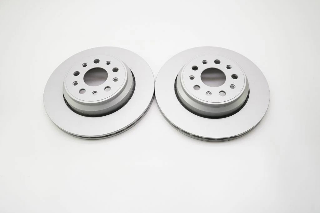 For 2014 2015 2016 Maserati Ghibli Rear Brake Disk Rotors Smooth 2 Pcs New #6567