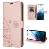 HüLle FüR Xiaomi Redmi 15 4G / 5G Handy Tasche HandyhüLle Wallet Flip Rosegold