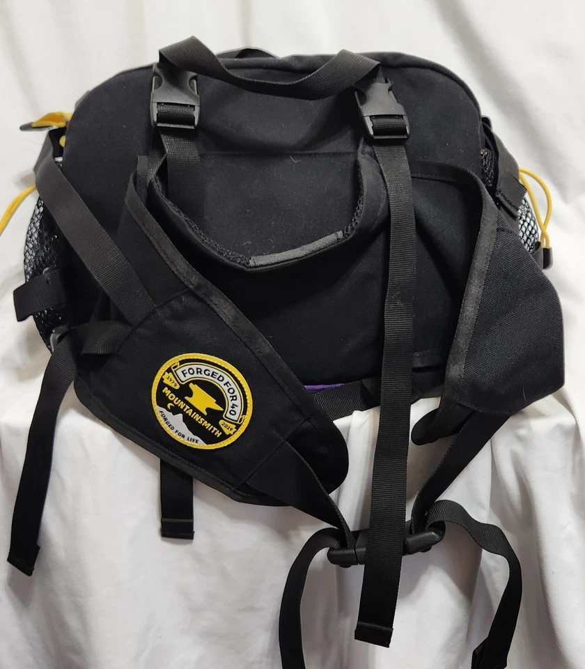 Mochila de día Mountainsmith cintura lumbar senderismo exterior bolsa riñonera camping púrpura Foto 2 de 4