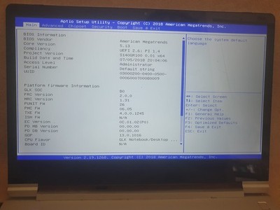 GEO Book3X Intel Pentium  N5000cpu@1,10GHz 4GBRAM 13,3 Zoll Windows 10 Lapto