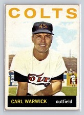 1964 Topps #179 Carl Warwick