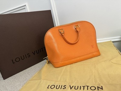 Louis Vuitton Alma Leather Handbag