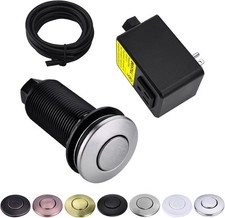 BESTILL Sink Top Garbage Disposal Air Switch Kit with Single Outlet