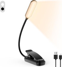 20 Led Book Light Clip On USB Rechargeable Reading