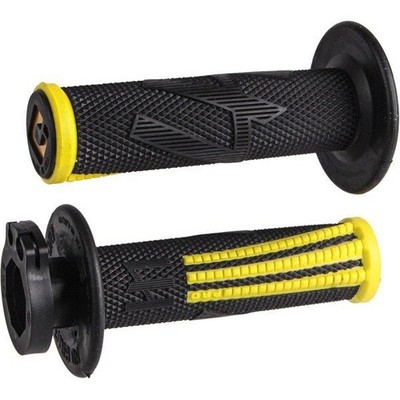 ODI EMIG2 PRO Lock On V2 Griff gelb schwarz für Yamaha TW 200 2001-2024