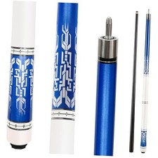 HomeSeason Fiberglass Pool Cue 58" Professional Pool Stick 12.7mm 4 Blue/21oz