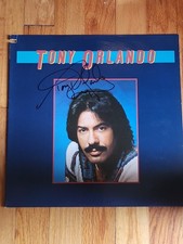 TONY ORLANDO SIGNED   ALBUM COVER (NO ALBUM) ...
