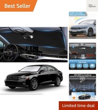 Custom Fit Passat Windshield Sunshade For 2012-2022 Volkswagen Vw Passat Acce... Custom Fit Passat Windshield Sunshade For 2012-2022 Volkswagen Vw Passat Acce...