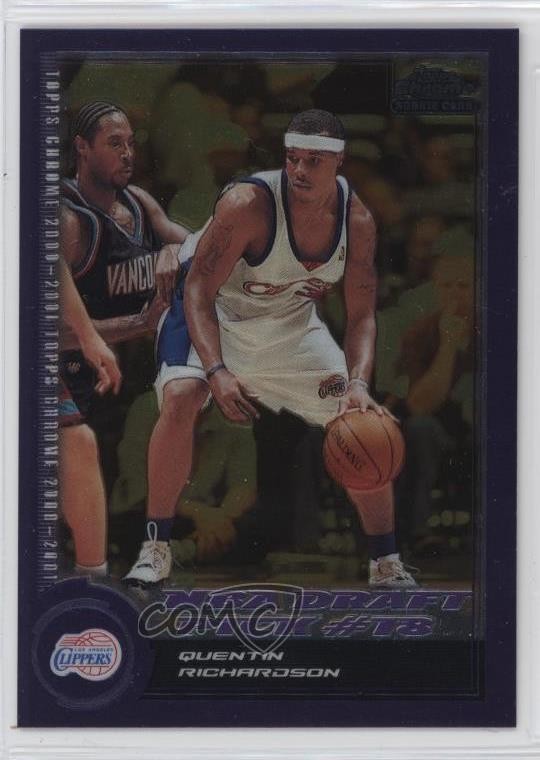 2000-01 Topps Chrome 309/1999 Quentin Richardson #167 Rookie RC 12xq
