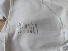 Girlfriend Collective 4016 Ivory Compressive Pocket Legging Medium 28.5" Inseam