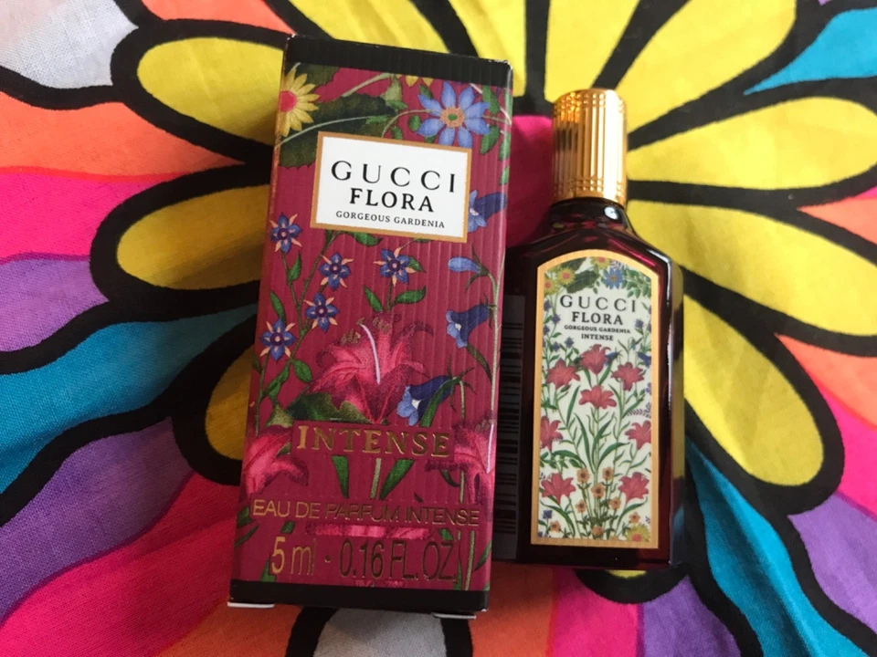 Gucci Flora 💐 Gorgeous Gardenia 🪻 Eau de Parfum Intense 💐 5 ml 💐 Neu Karton