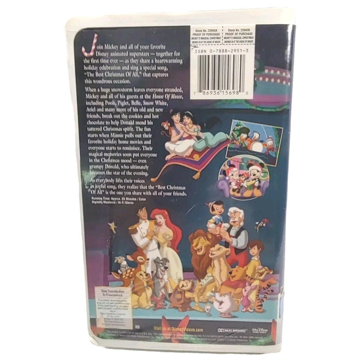 Walt Disney Mickey's Magical Christmas Snowed In At The House Of