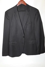 #271 Hugo Boss Johnstons1/Lenon Gray Suit Jacket Size 40 R