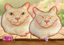 Plush Accent Throw Pillow Cushion Decor Kitty Cat Double Sided Animals