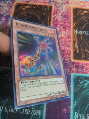 Yu-Gi-Oh! Prominence Hand Karte (DRLG-EN048) – Dragons Of Legend Unlimited Super Rare – Sammelkarte