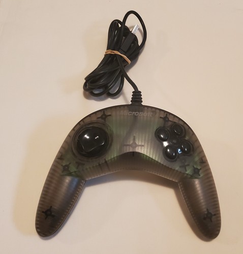 Microsoft Sidewinder X04-97602 USB Plug & Play Game Pad Controller *Tested* - Picture 2 of 4