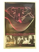 GTR Poster Steve Howe Hackett Yes Genesis Asia Old