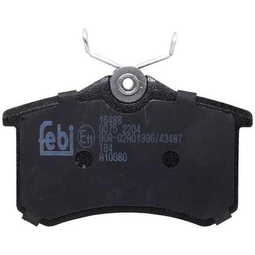 Bremsbeläge Bremsbelagsatz hinten FEBI 16488 für Audi Seat Skoda Yeti VW Polo - Bild 5 von 5
