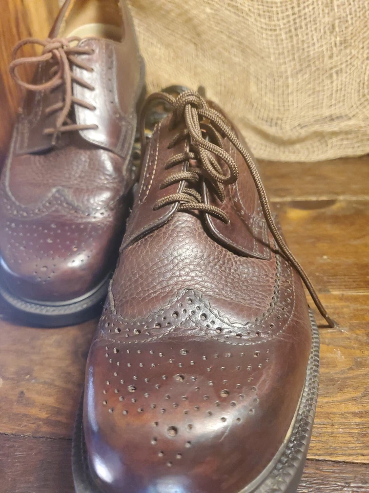 Zapatos Oxford Canyon River Blues para Hombres 76549 Cuero Cordobés Con Cordones Talla 10.5 M Foto 3 de 4