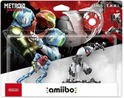 Metroid Dread Amiibo Figures Samus & E.M.M.I Brand New Ready to Ship!