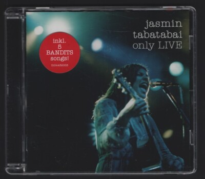 JASMIN TABATABAI - ONLY LIVE - CD ALBUM   2003 NEU!