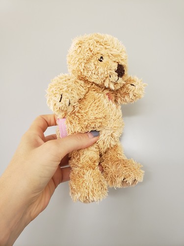M&S MARKS & SPENCER BRAUN ROSA BRUSTKREBS BAND TEDDYBÄR WEICHSPIELZEUG 1285 048 - Bild 3 von 6