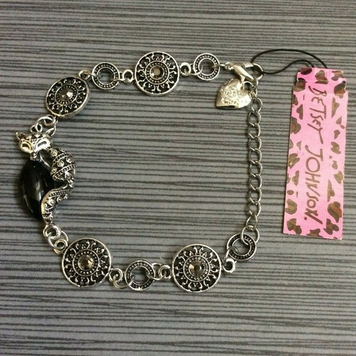 Betsey Johnson Fox Charm Bracelet Brand 