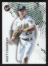 2022 Topps Pristine #146 Matt Chapman Oakland Athletics
