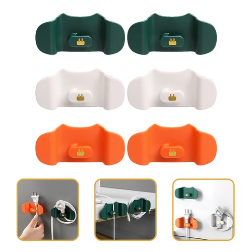 6 Pcs Wickler Drahtorganisatoren Selbstklebende Kabelorganisatoren - Afbeelding 6 van 12