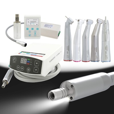 COXO Dental Electric motor LED 1:5 Handpiece 1:1 16:1 Fiber Optic C PUMA INT+