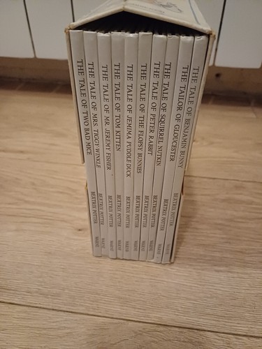 Beatrix Potter The Peter Rabbit Library 10 Book Collection 1996 Unread - Picture 2 of 19