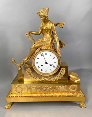 Timeless Elegance: Recreating an 1810s Empire Table/Mantle Clock in Bronze - Picture 1 of 18